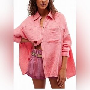 Free People Cardiff Buttondown M